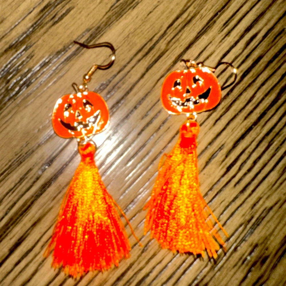 Pumpkin earrings